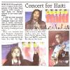 CONCERT FOR HAITI, ORGANISED BY TUC AND CUBA SOLIDARITY CAMPAIGN - 2009